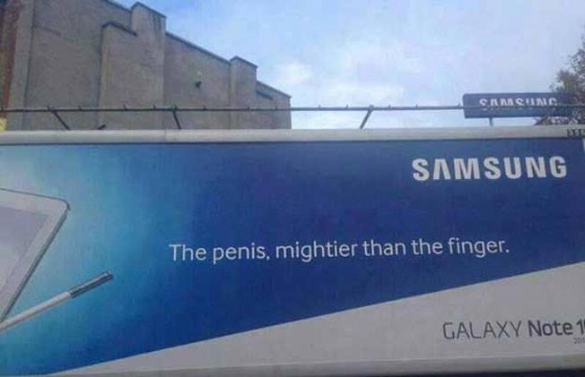 samsung pen is mightier than the finger - Saracuc Samsung The penis, mightier than the finger. Galaxy Note 1