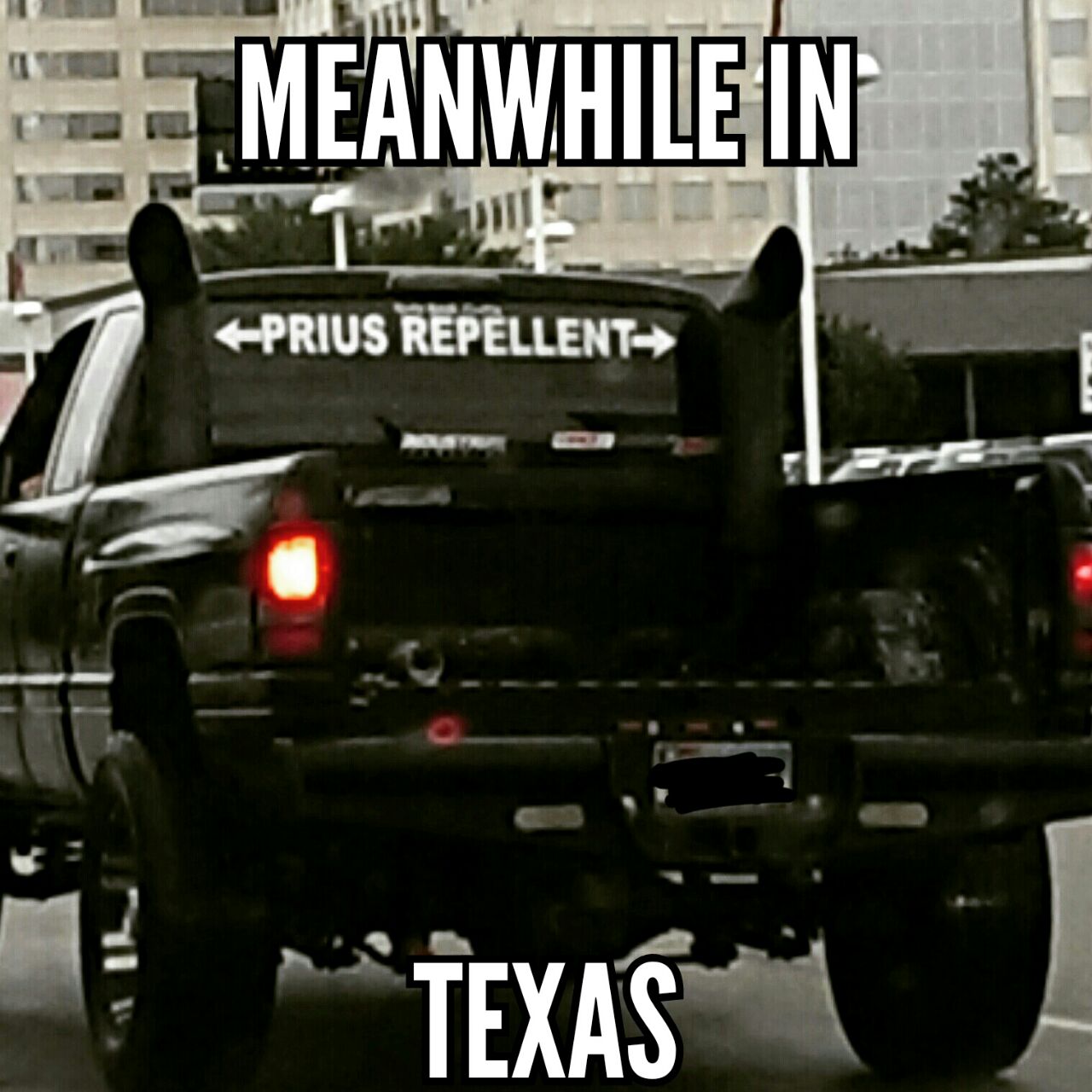 meanwhile in texas meme - E. Meanwhile In Prius Repellent Texas