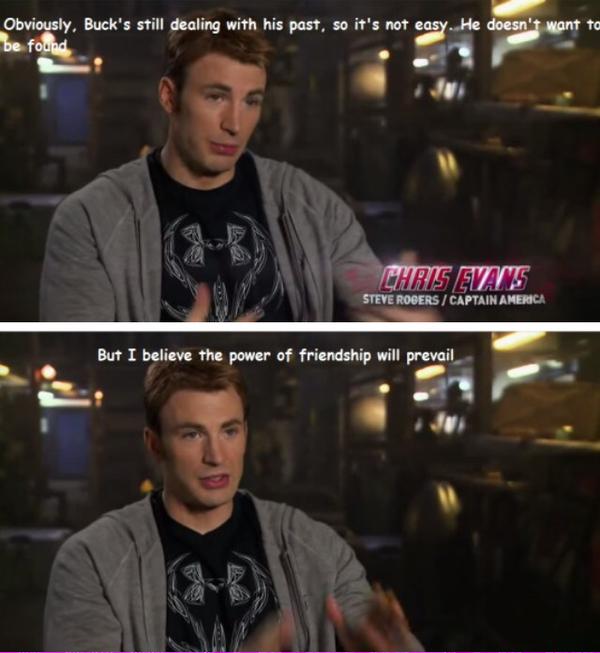 Chris Evans Shows a Freakishly Strong Sense of Friendship