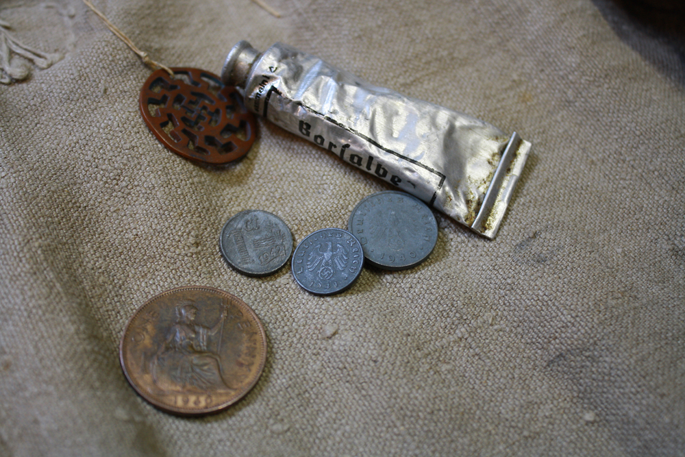 Nazi coins.