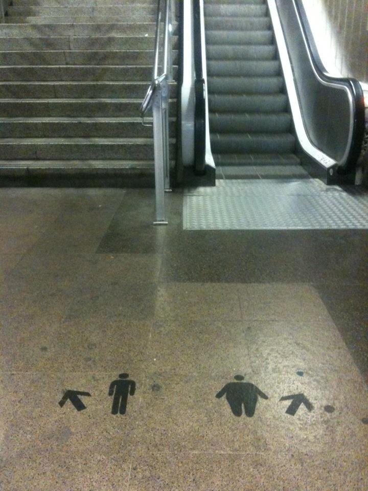 fat people escalator