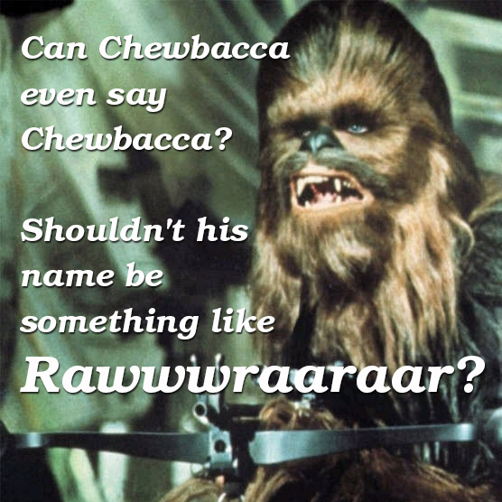 star wars thumbs up meme - Can Chewbacca even say Chewbacca? Shouldn't his name be something Rawwwraaraar?
