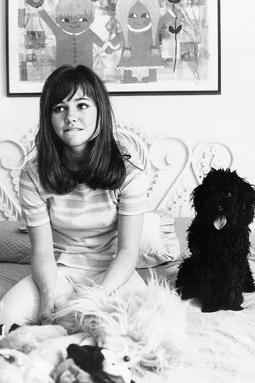 Sally Field at age 19, 1966.