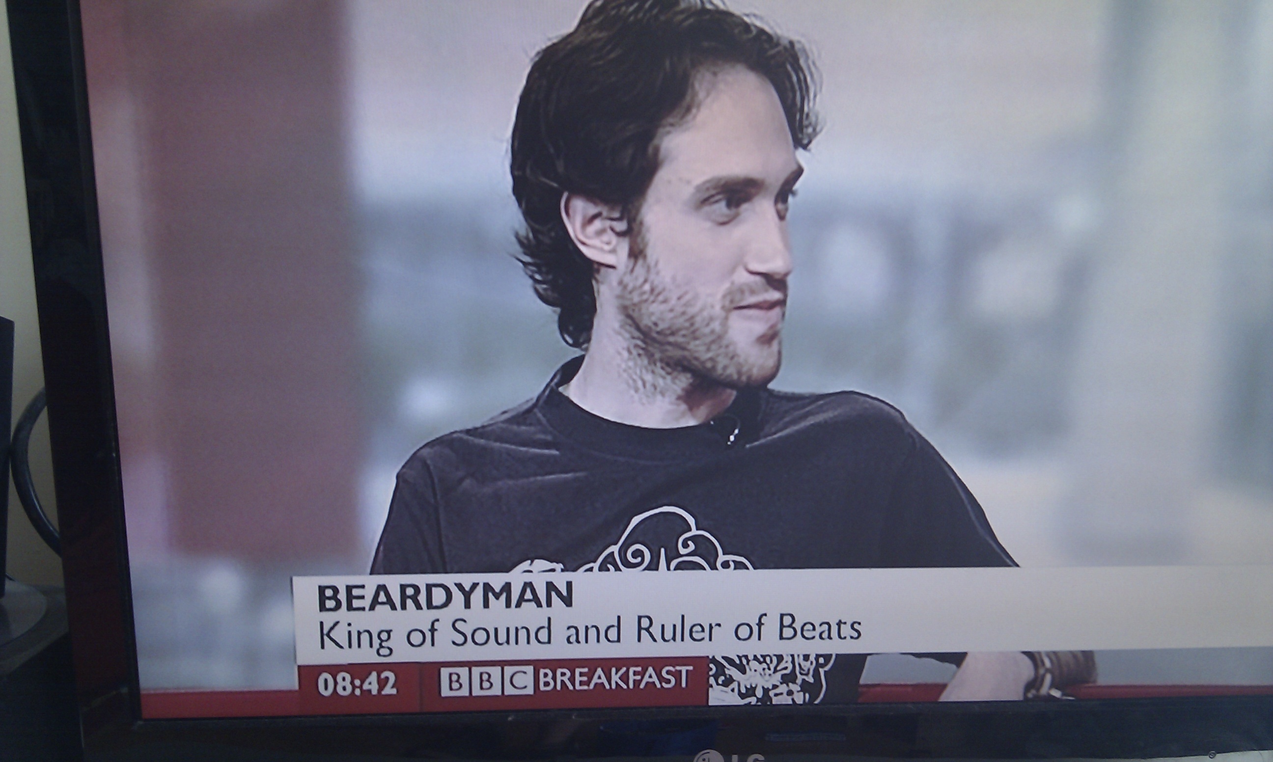 beardyman - Beardyman King of Sound and Ruler of Beats Bbc Breakfastamp