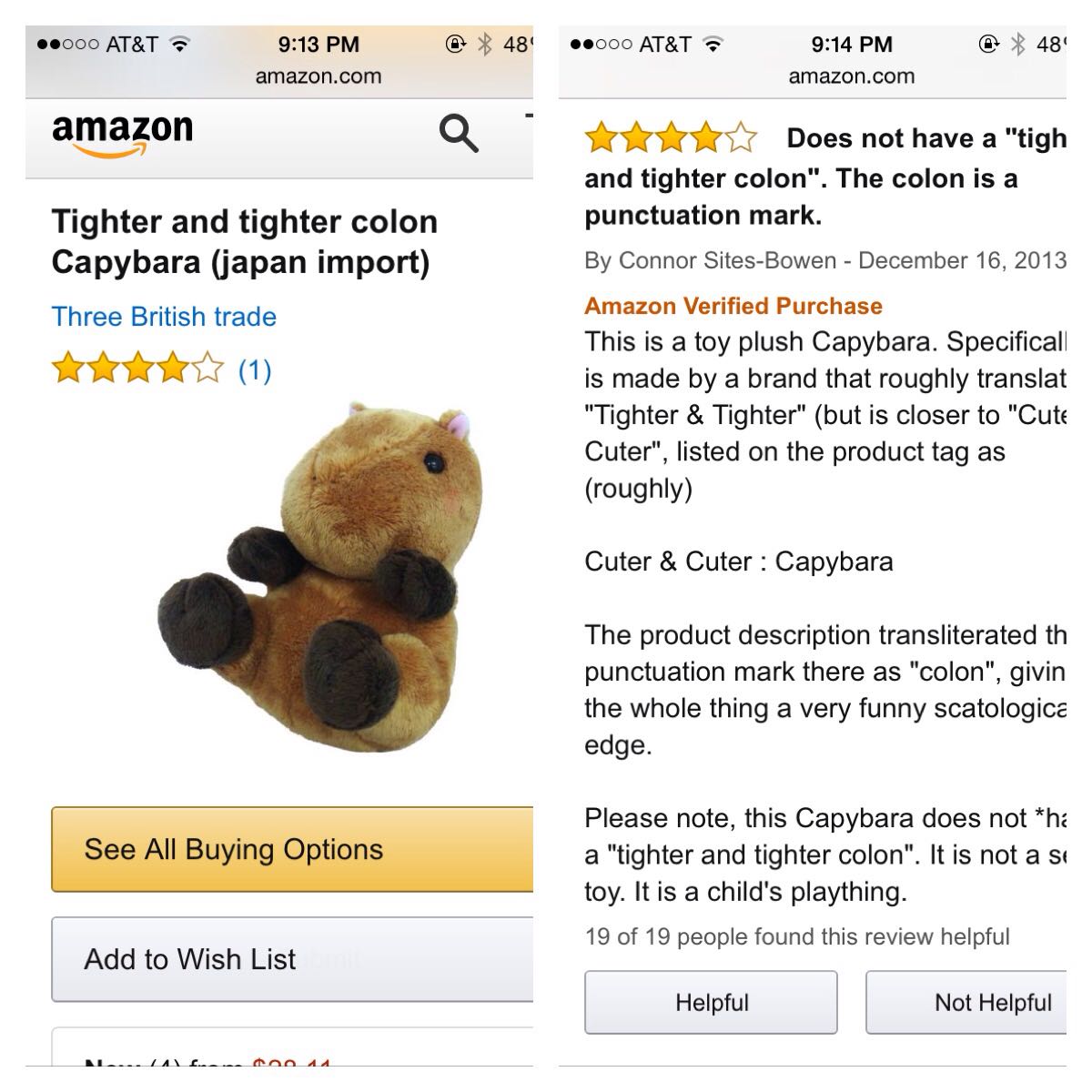 amazon prime - ..000 At&T @ 486 000 At&T @ 48 amazon.com amazon.com amazon Tighter and tighter colon Capybara japan import Three British trade H Hh Does not have a "tigh and tighter colon". The colon is a punctuation mark. By Connor SitesBowen Amazon Veri