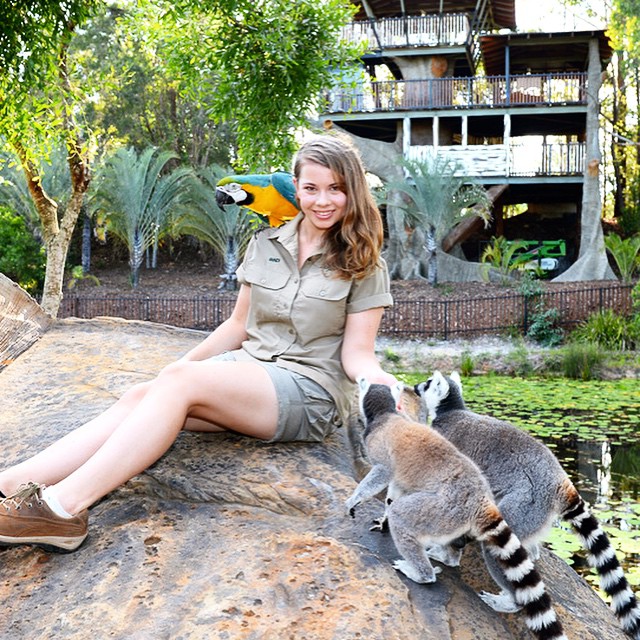 Steve Irwin's Daughter is Following His Footsteps