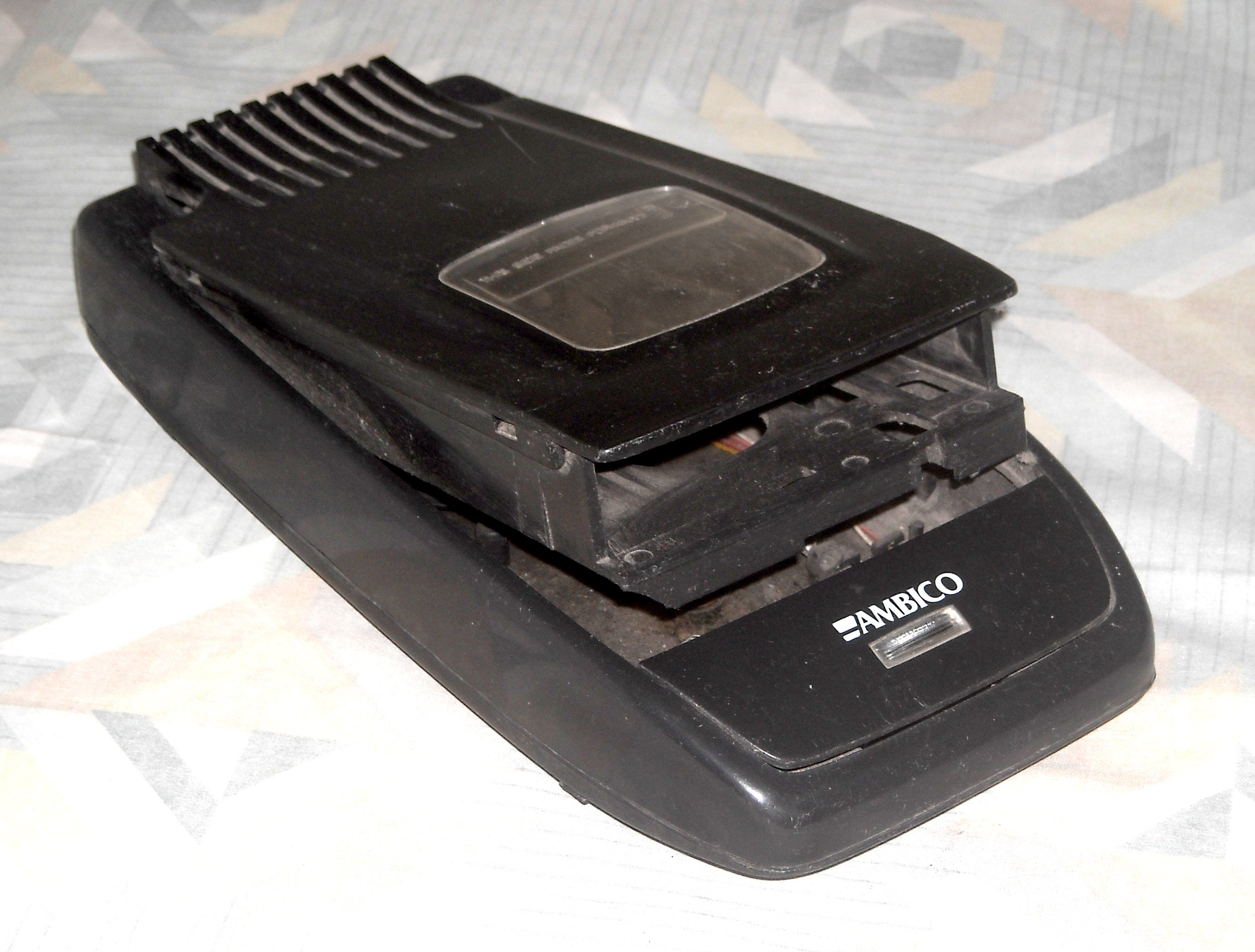 For those who don't know - this is a VHS tape rewinder.