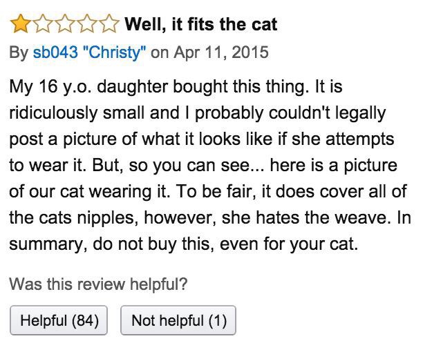 Parents Review 16yo Daughter's Mesh Top Purchase