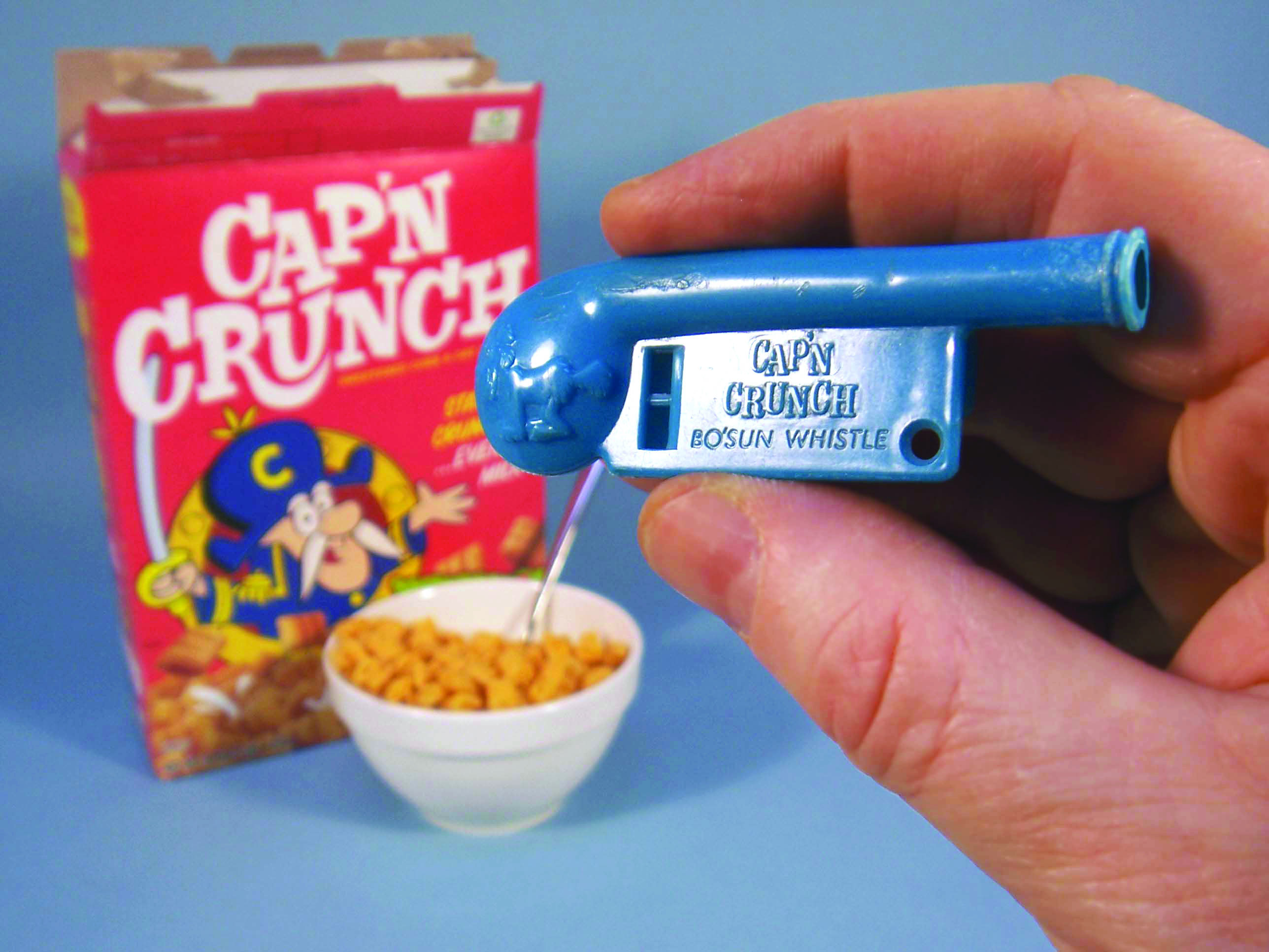 The first hackers hacked into phone nextworks by using Cap'n Crunch toy whistles.