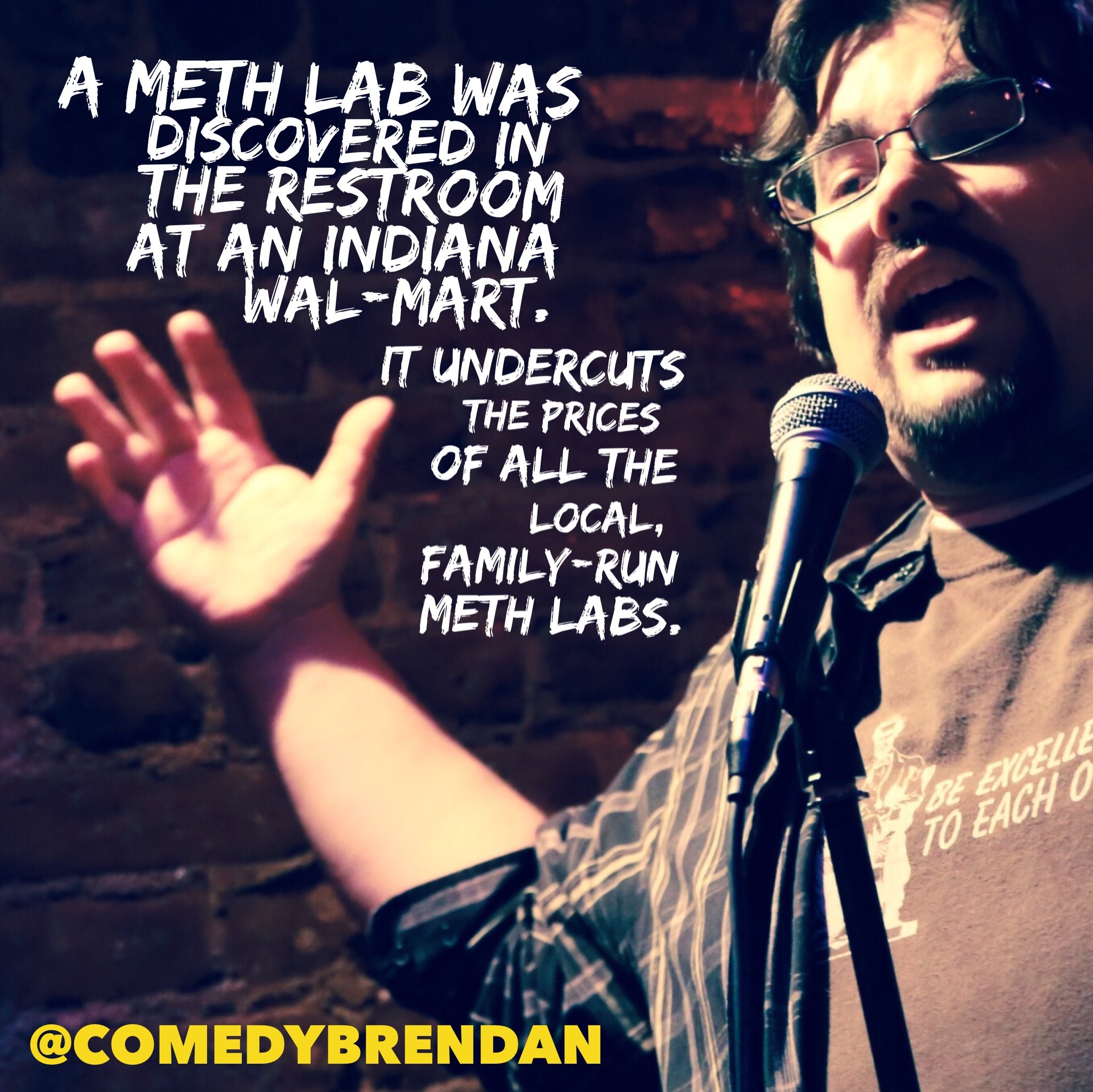 album cover - A Meth Lab Was Discovered In The Restroom At An Indiana WalMart It Undercuts The Prices Of All The Local, FamilyRun Meth Labs. 2