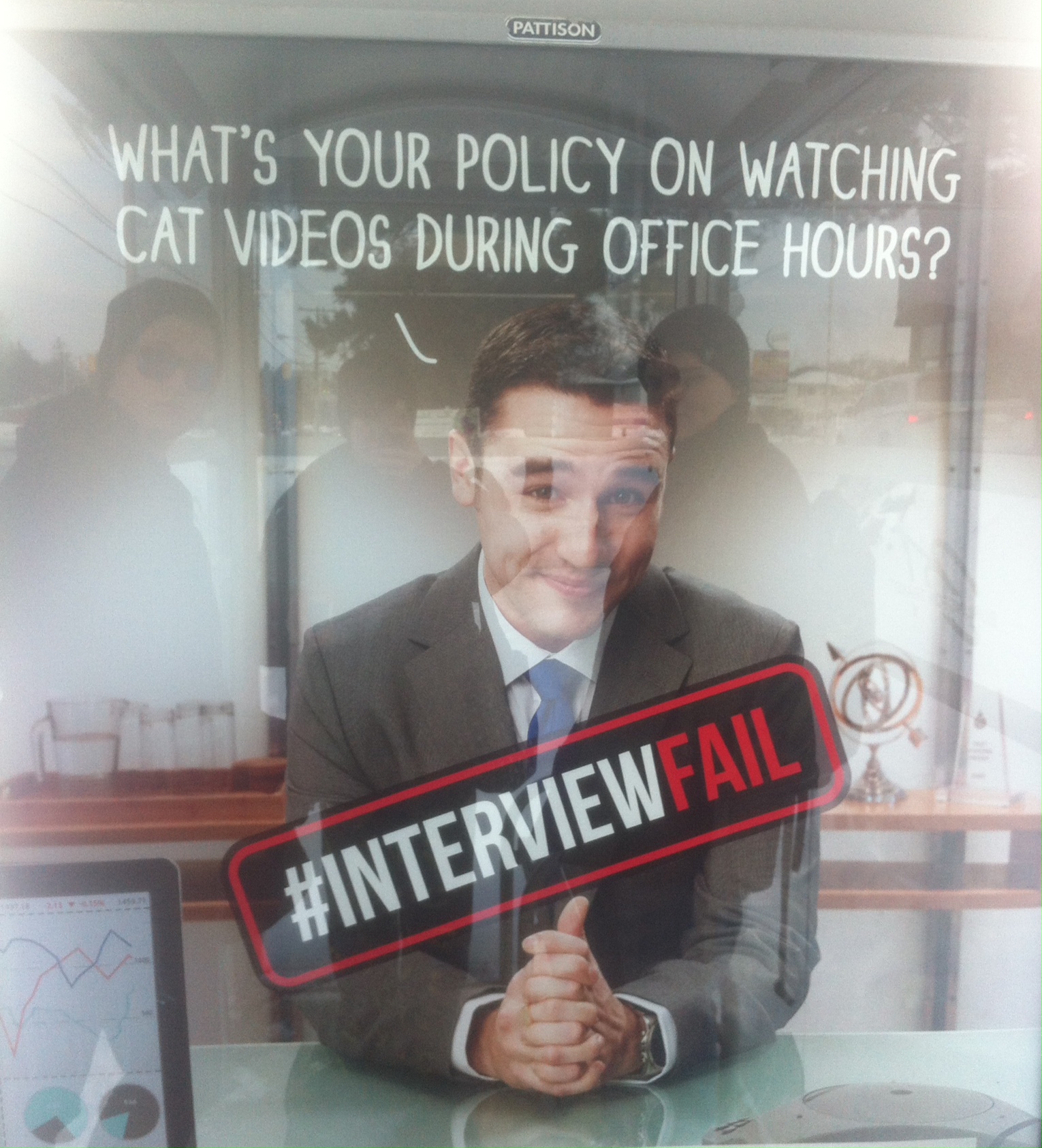 poster - Pation What'S Your Policy On Watching Cat Videos During Office Hours? Fail