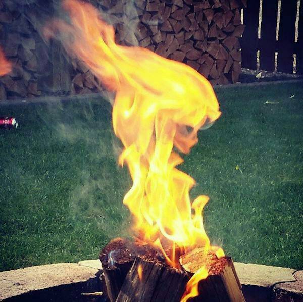 perfectly timed photos of fire