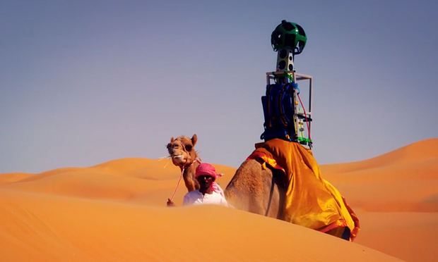 google street view camel