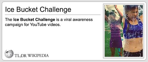 tldr wikipedia kid rock - Ice Bucket Challenge The Ice Bucket Challenge is a viral awareness campaign for YouTube videos. Tl;Dr Wikipedia