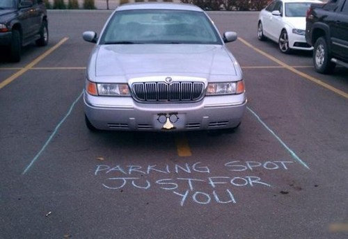parking like an idiot - Parking Spot vusTFOR