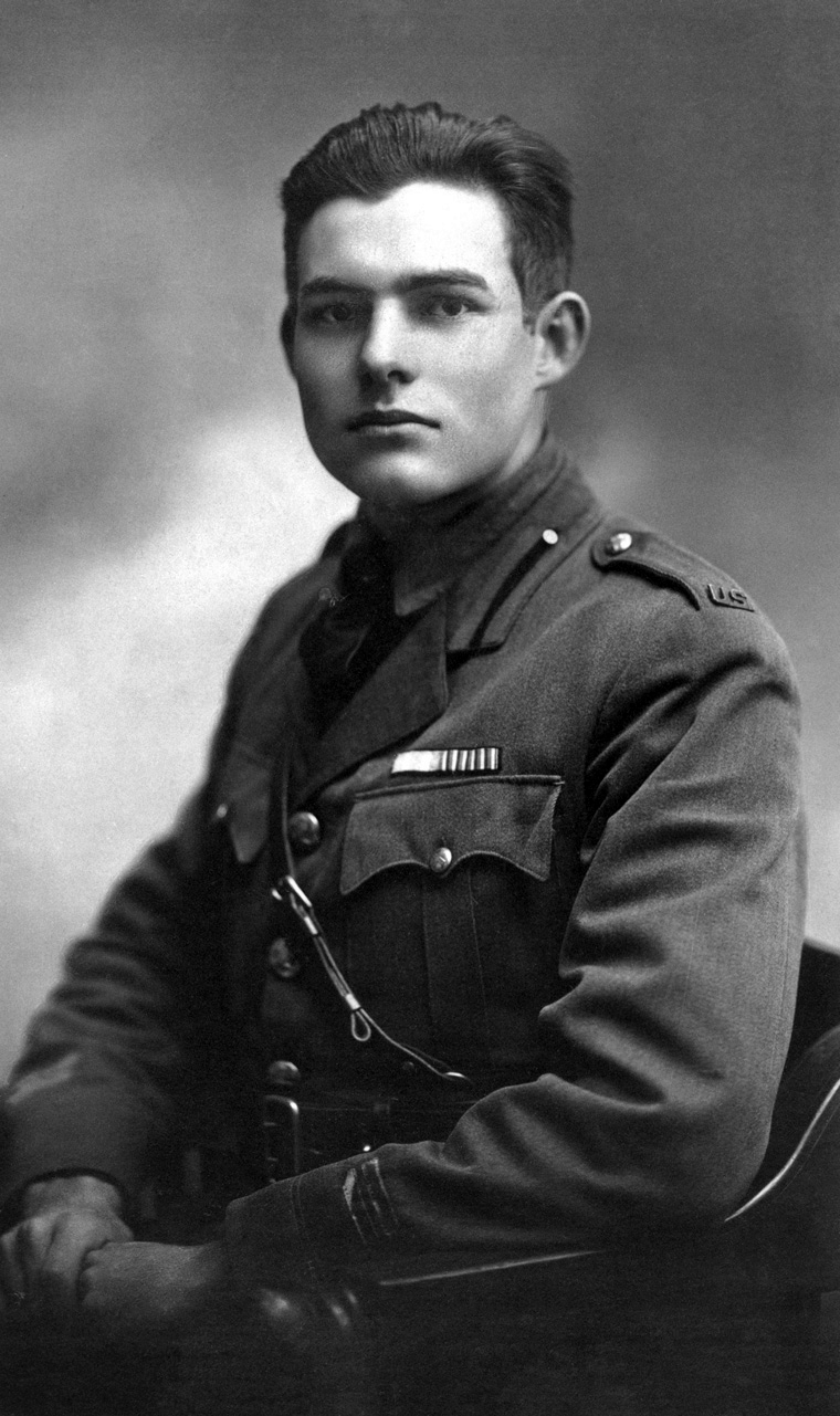 Ernest Hemingway lived through anthrax, malaria, pneumonia, dysentery, 

skin cancer, hepatitis, anemia, diabetes, high blood pressure, two 

plane crashes, a ruptured kidney, a ruptured spleen, a ruptured liver, 

a crushed vertebra, and a fractured skull.