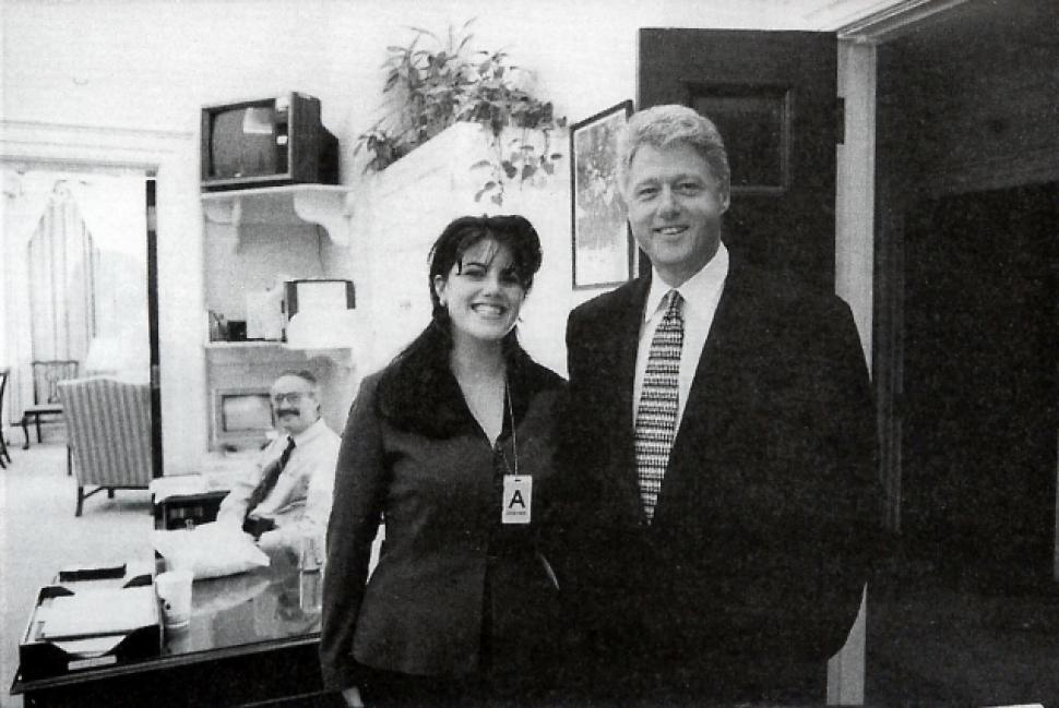 The Monica Lewinsky scandal took place 17 years ago.