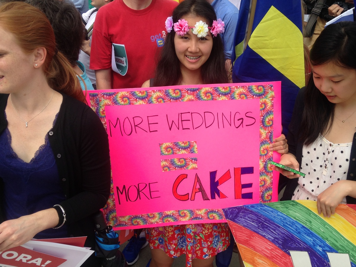 funny today show signs - More Weddings More Cake Ora