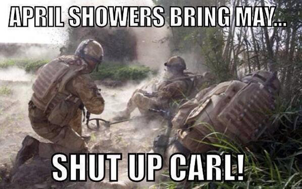 pentagon memorial - April Showers Bring May.... Shut Up Carl!