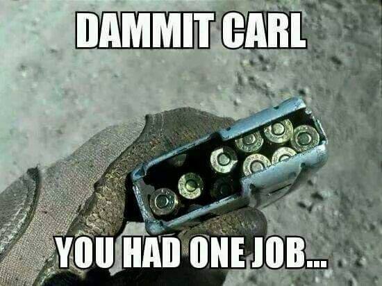 carl funny - Dammit Carl Volco You Had One Job....