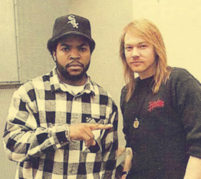 Axl Rose & Ice Cube - 1989.