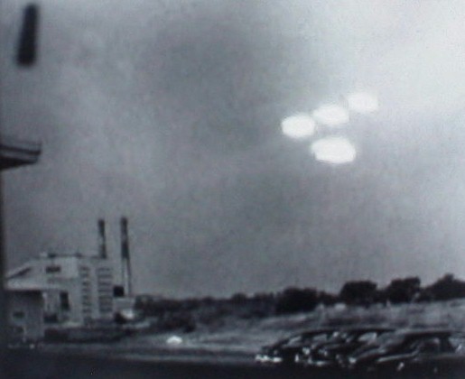 1940s - Small metallic spheres and colorful balls of light repeatedly 

spotted and occasionally photographed by bomber crews during World War 

II.