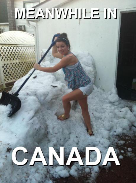 Meanwhile, In Canada... - Funny Gallery
