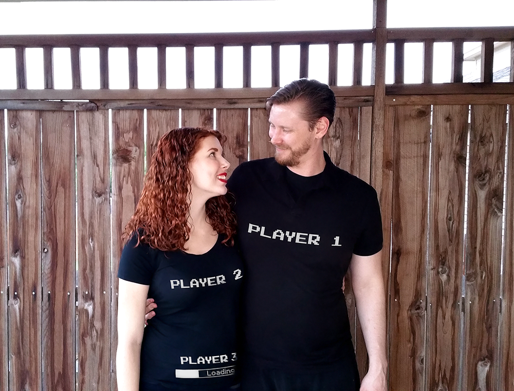 t shirt - Player 1 Player 2 Player? Loading