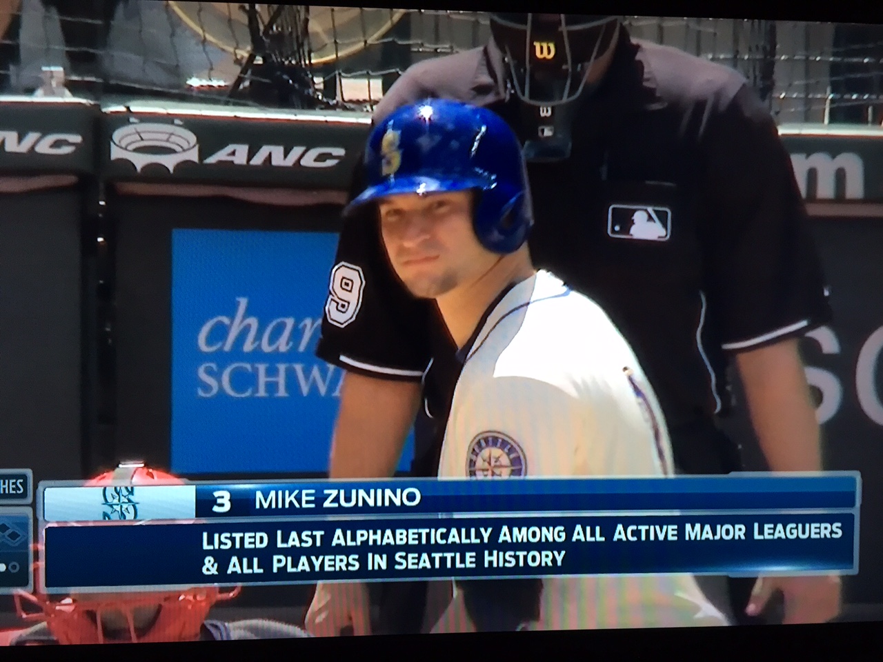 mike zunino meme - Fe Vc Danc char Schw Hes 3 Mike Zunino Listed Last Alphabetically Among All Active Major Leaguers & All Players In Seattle History