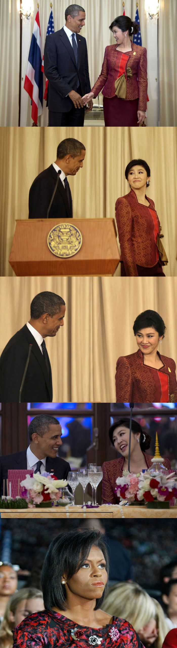 obama and thai prime minister
