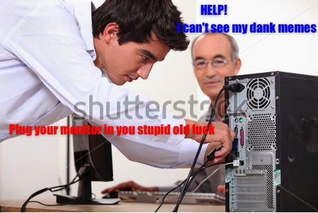 technician computer - Help! can't see my dank memes shutterst Plug your non tor in you stupid ol fugk