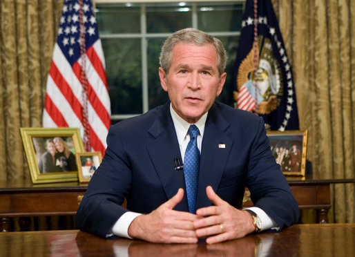 George W Bush replaced Bill Clinton as the 43rd President of The United States over 14 years ago.