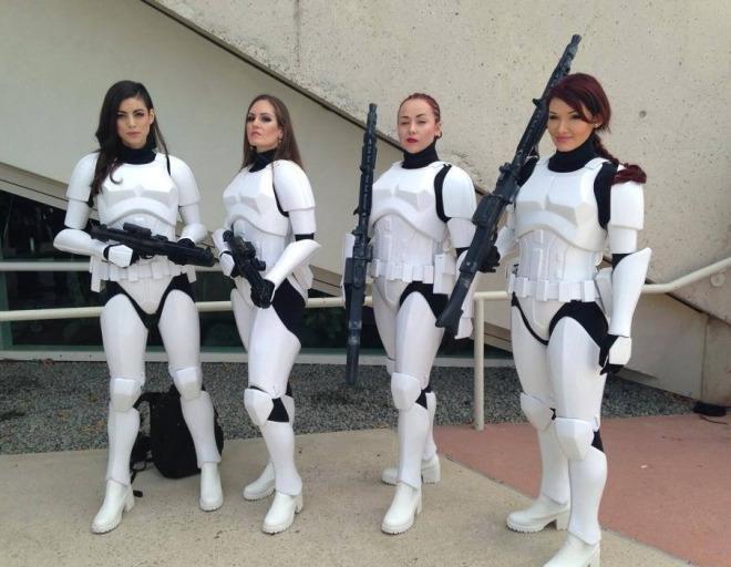 female stormtroopers