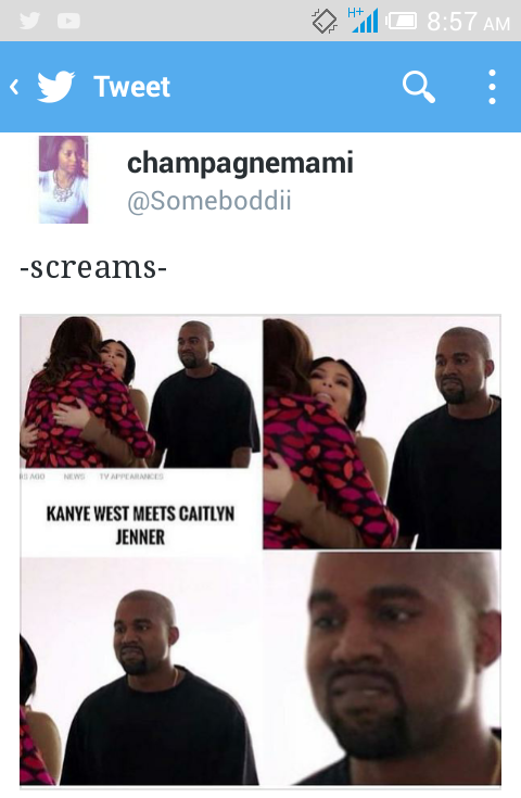 kanye west memes 2017 - | Ky Tweet champagnemami screams Mo News Tv Appearances Kanye West Meets Caitlyn Jenner
