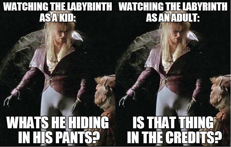 power of voodoo - Watching The Labyrinth Watching The Labyrinth Asa Kid As An Adult Whats He Hiding In His Pants? Is That Thing In The Credits