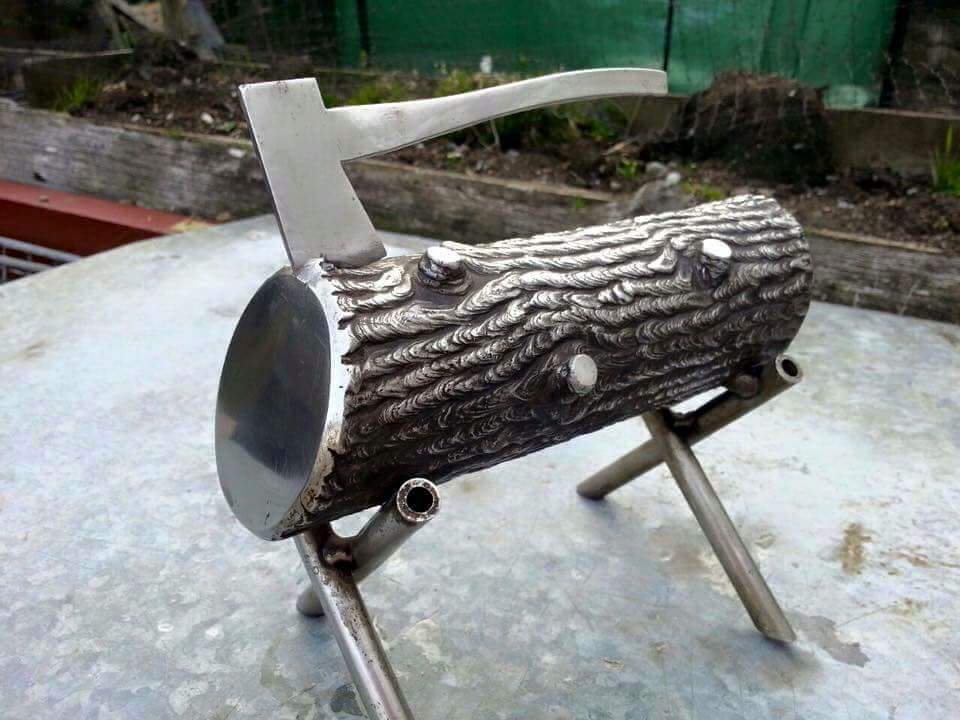 welding art log