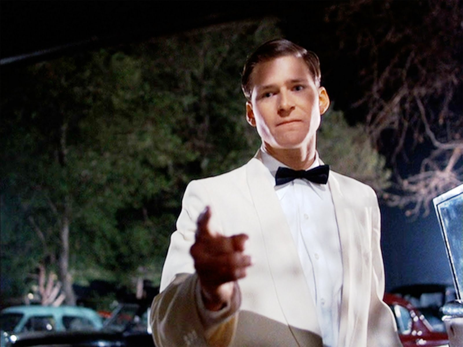 Crispin Glover, who played Michael J Fox's father in Back to the 

Future, is actually younger than him.