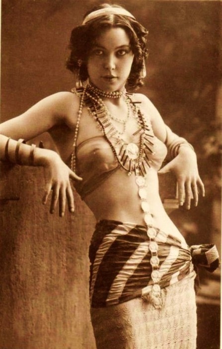 1920s belly dancer.