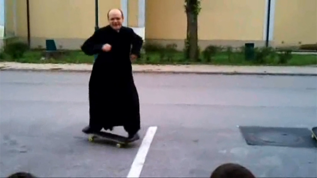 Passing a priest in the morning brings bad luck (Ukraine)