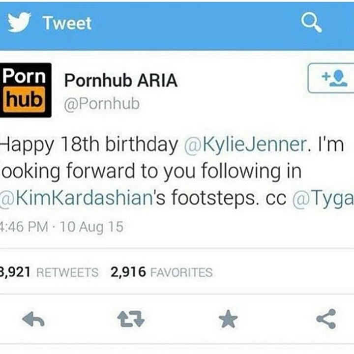 web page - Tweet Porn Pornhub Aria hub Happy 18th birthday Jenner. 