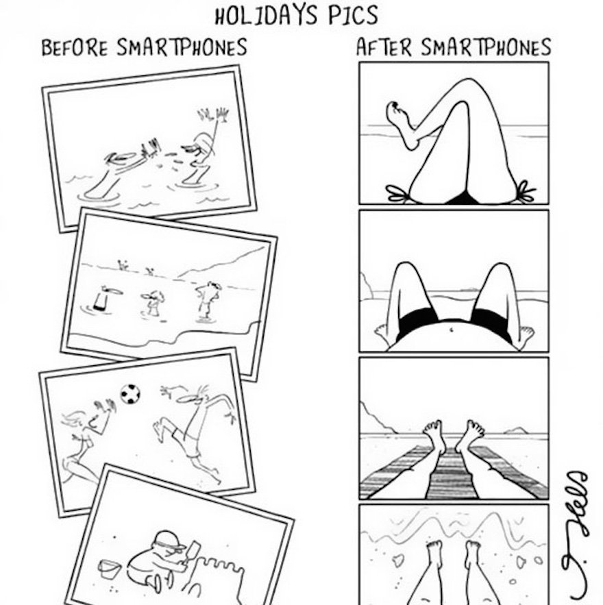 before and after smartphones - Holidays Pics Before Smartphones After Smartphones I. Hels