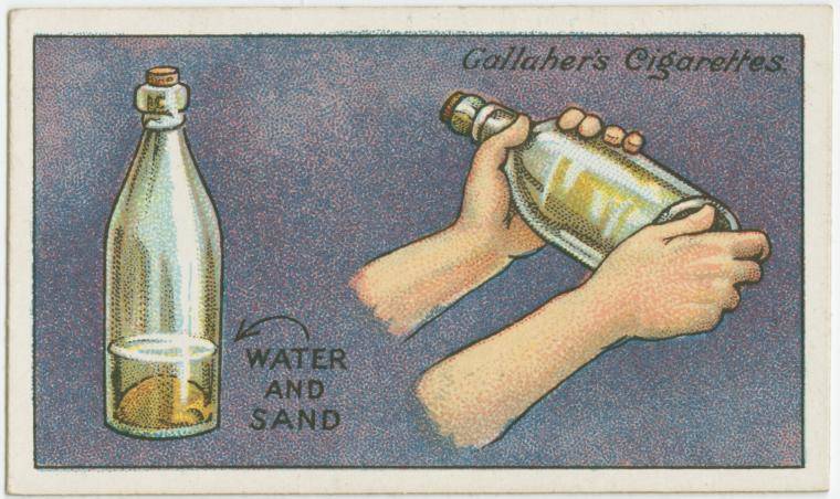 Voor Gallahers Cigarettes Water And Sand