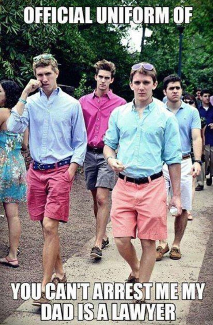 frat theme student section - Official Uniform Of You Cant Arrest Me My Dad Is A Lawyer