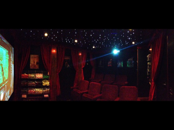 aaaand it's the coolest home theater ever.