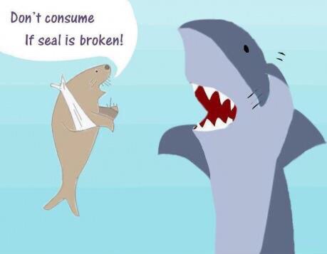 dolphin - Don't consume If seal is broken!