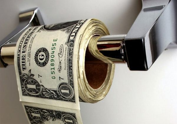 dollar bill toilet paper - The Un D. 7 G G 51890455 7 Panther Bago