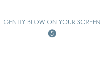 gently blow on your screen gif - Gently Blow On Your Screen