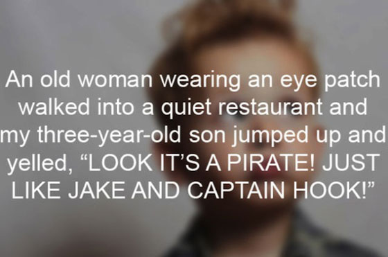 jongerenloket rotterdam - An old woman wearing an eye patch walked into a quiet restaurant and my threeyearold son jumped up and yelled, Look It'S A Pirate! Just Jake And Captain Hook!