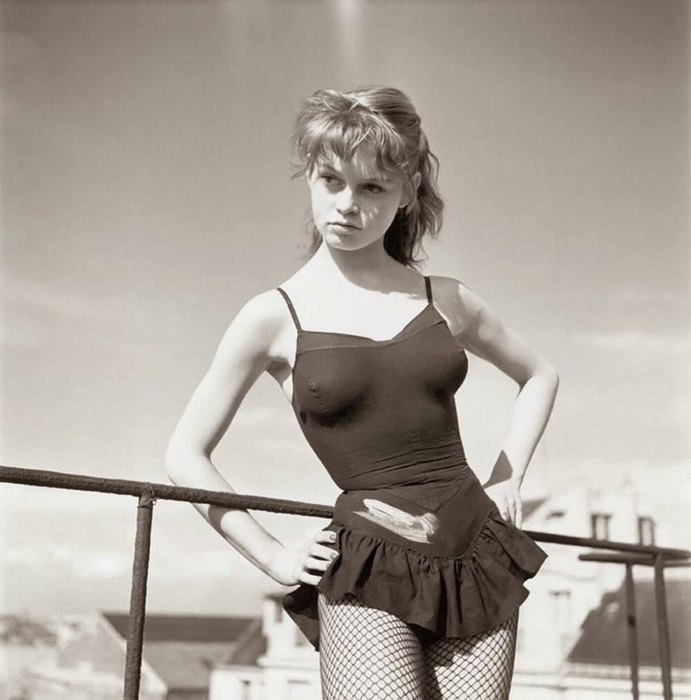18-year-old Brigitte Bardot, 1952.