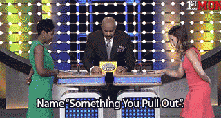 funny family feud memes - St M Ti Name "Something You Pull Out?